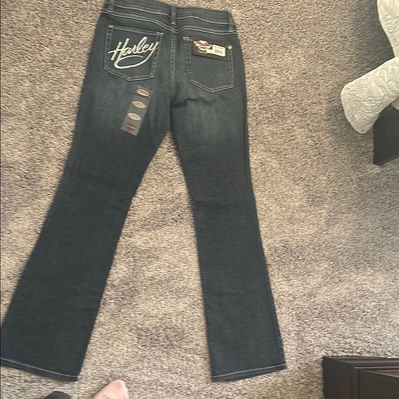 Harley-Davidson Denim - Harley-Davidson Blue Boot Cut Jeans Classic Style
